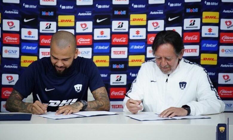 Es Dani Alves, oficialmente, jugador de Pumas | Video