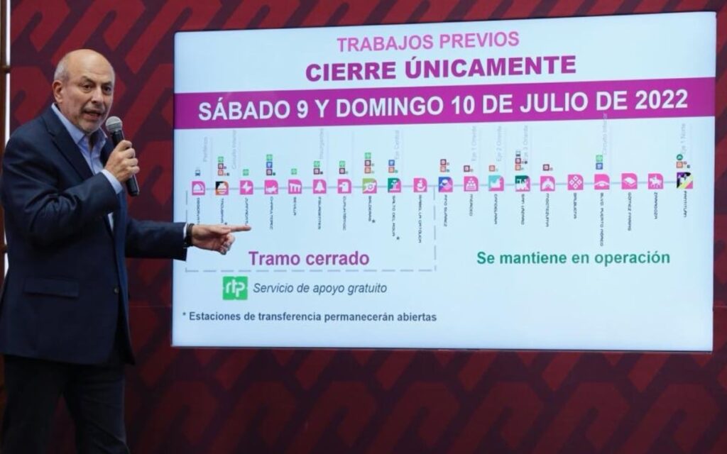 Este fin de semana, Línea 1 del Metro cierra de Observatorio a Isabel La Católica