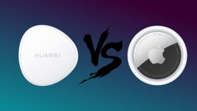 Etiqueta de Huawei vs. Apple AirTag: ¿En qué se diferencian?
