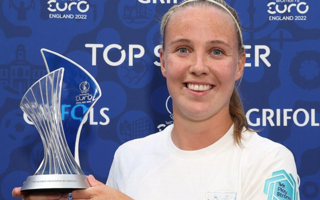 Euro Femenina 2022: Es Beth Mead elegida como JMV y Bota de Oro | Tuit