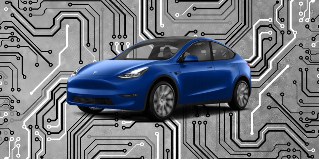 FSD Beta de Tesla manejó las marcas de carriles torcidos como un profesional