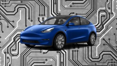 FSD Beta de Tesla manejó las marcas de carriles torcidos como un profesional