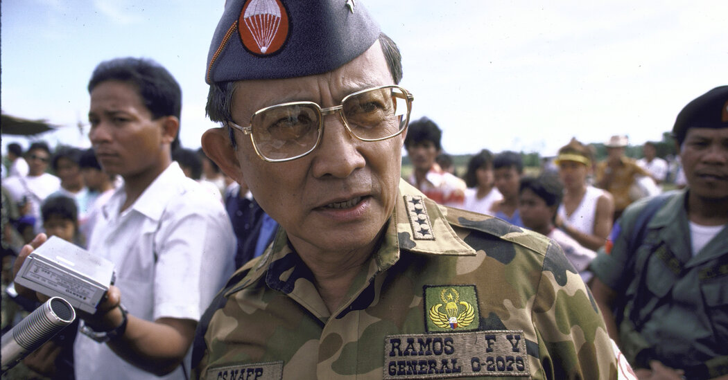 Fidel Ramos, presidente de Filipinas que rompió con Marcos, muere a los 94 años