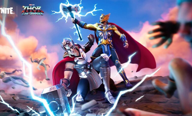 Fortnite agrega a Thor y Mighty Thor en el nuevo paquete Love and Thunder
