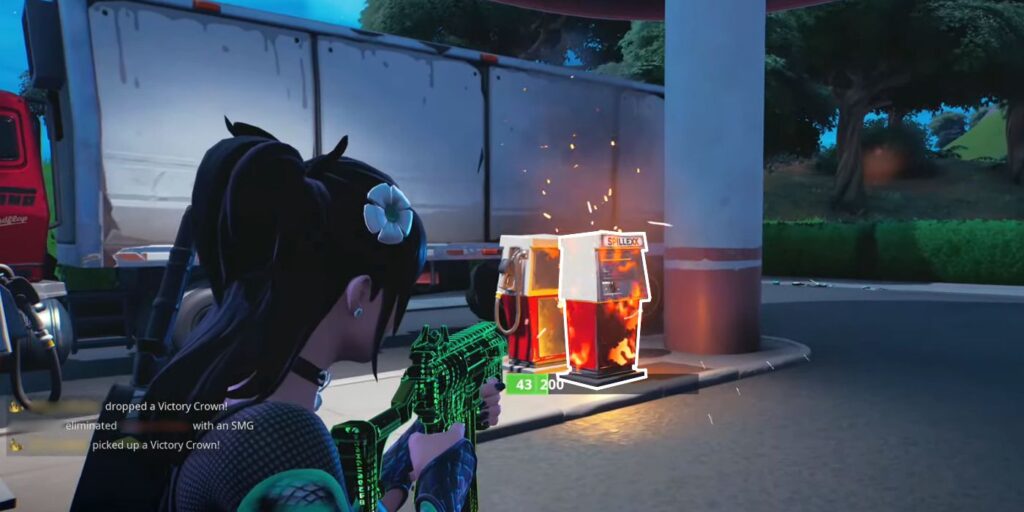 Fortnite: cómo infligir daño explosivo mientras mira hacia otro lado