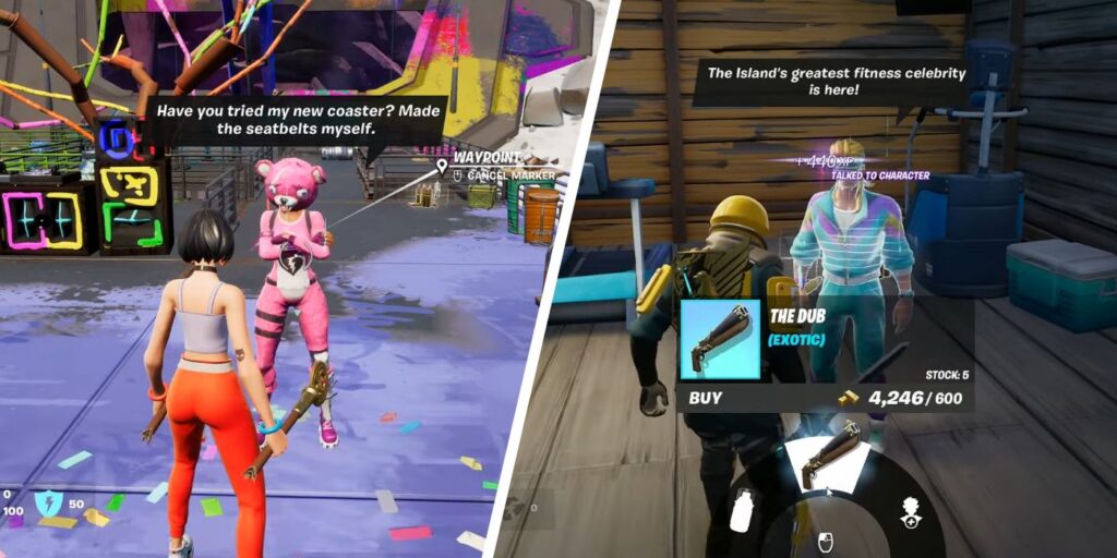 Fortnite: dónde comprar un arma exótica