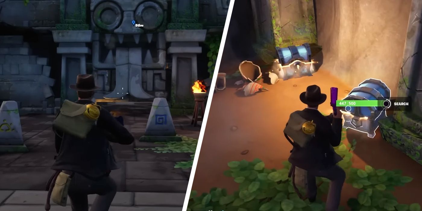 Fortnite: dónde encontrar la puerta secreta en Shuffled Shrines