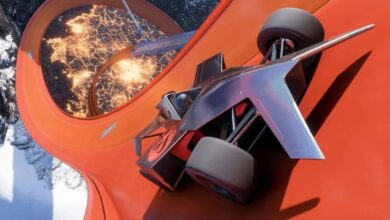 Forza Horizon 5: Dónde encontrar el bucle de llama de congelación en el DLC de Hot Wheels Park