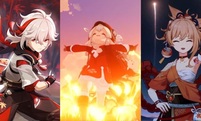 Genshin Impact 2.8: ¿Deberías apoyar a Kazuha, Klee o Yoimiya?
