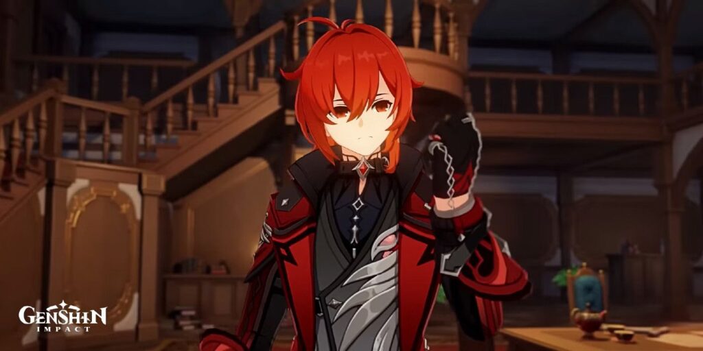 Genshin Impact: Cómo obtener el nuevo atuendo de Diluc Red Dead Of Night