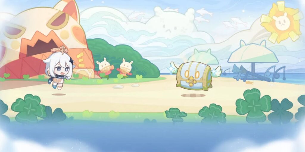 Genshin Impact: fascinante guía de eventos web Dream At Sea