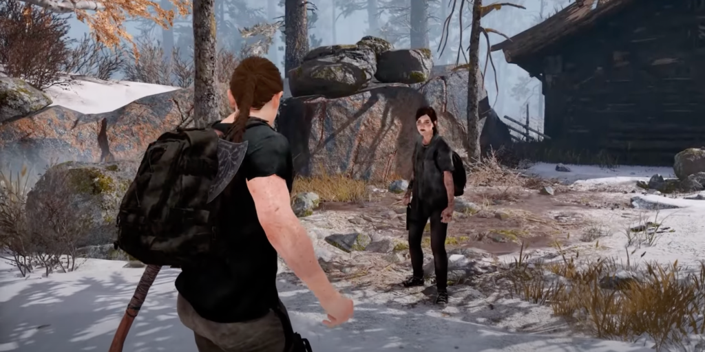 God of War se convierte en The Last of Us 2 en Abby vs Ellie Mod