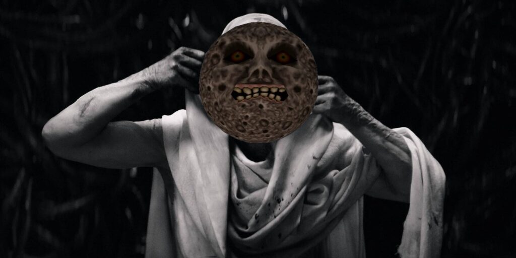 Gorr de Thor: Love & Thunder hilarantemente comparado con Majora's Mask Moon