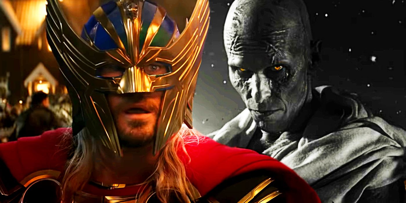 Gorr se burla de Thor sobre sus fracasos en el nuevo tráiler de Love & Thunder