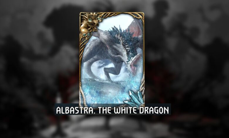 Gwent Rogue Mage: Cómo vencer al dragón blanco