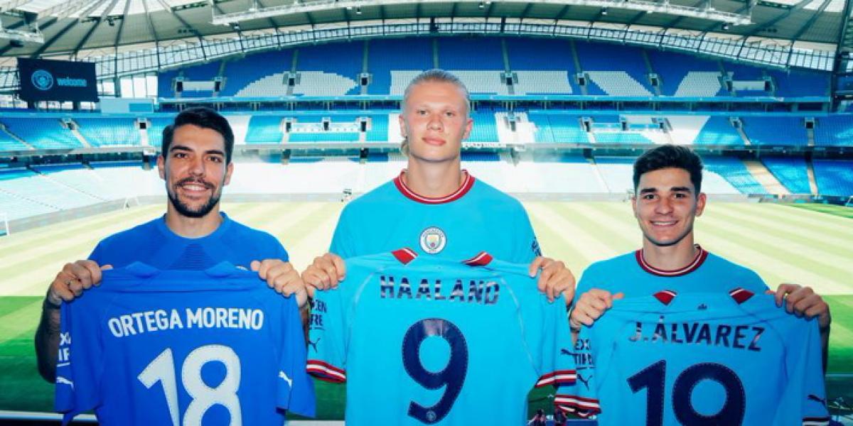 Haaland enloquece a la afición del City: "Nos vamos a divertir"