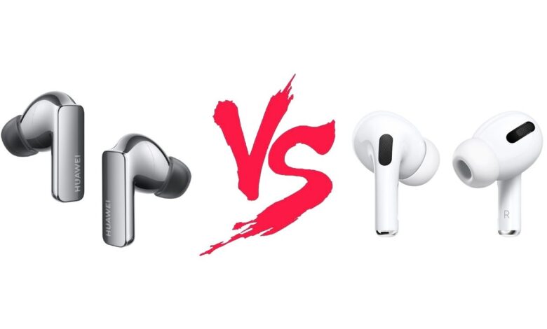 Huawei FreeBuds Pro 2 vs.  AirPods Pro: ¿Cuáles son los mejores auriculares?