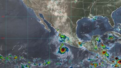 Huracán 'Bonnie ' evoluciona a categoría 3; habrá lluvias fuertes en Colima, Guanajuato, Guerrero, Jalisco y Michoacán 