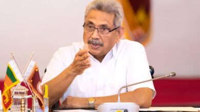 Huye presidente de Sri Lanka a Maldivas en avión militar; EU le negó la visa