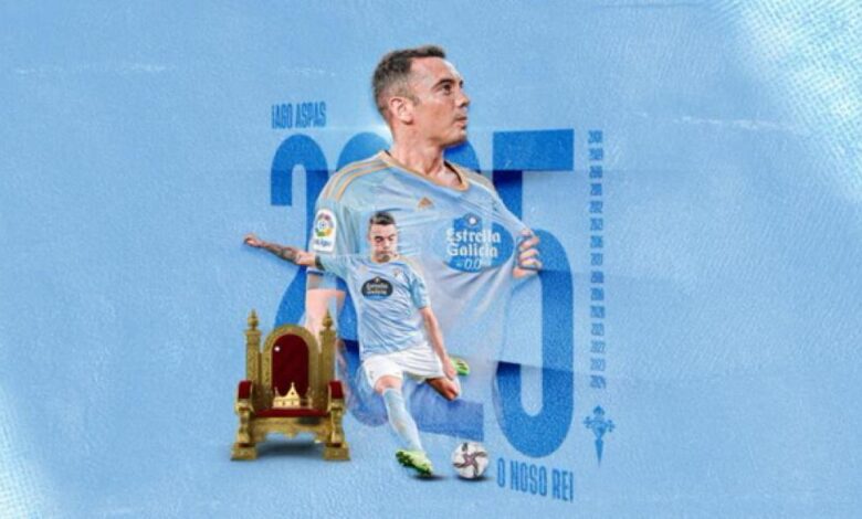 Iago Aspas se une al Celta hasta el 2025