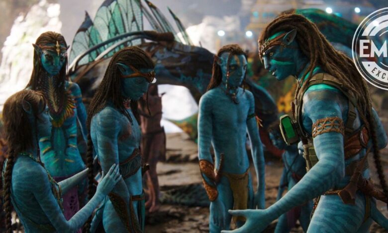 Imagen de Avatar 2 muestra a Jake y Neytiri con sus 4 hijos Na'vi