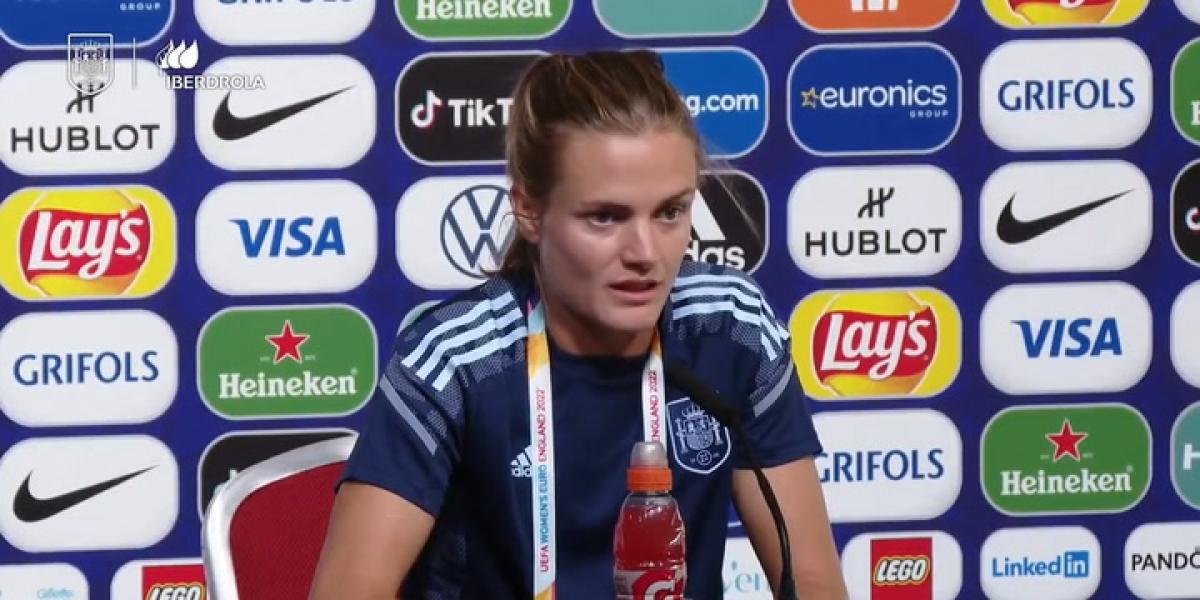 Irene Paredes: "Estamos tranquilas, con los pies en el suelo"