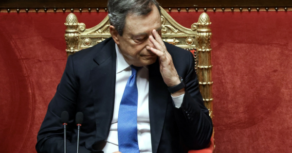 Italia: Mario Draghi presentó su renuncia como primer ministro pero el presidente la rechazó