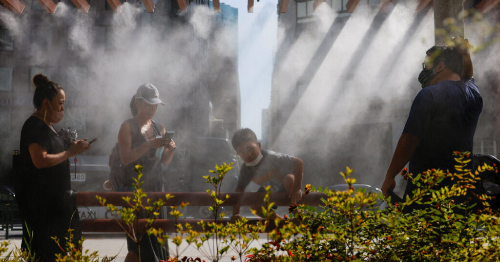 Japón se sofoca a través de una ola de calor castigadora