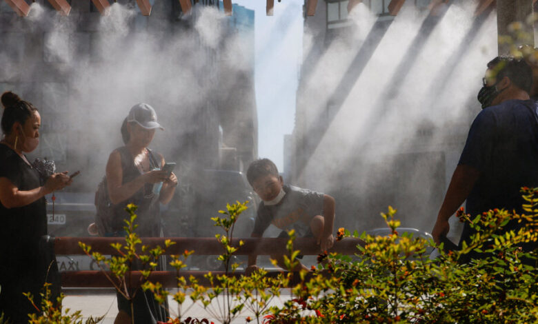 Japón se sofoca a través de una ola de calor castigadora