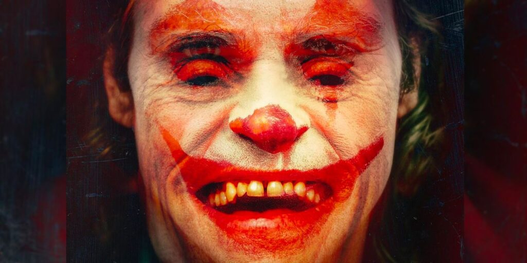 Joker 2 Fan Poster combina caóticamente a Joaquin Phoenix y Willem Dafoe