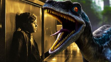 Jurassic World tiene un último tributo a Spielberg Raptor