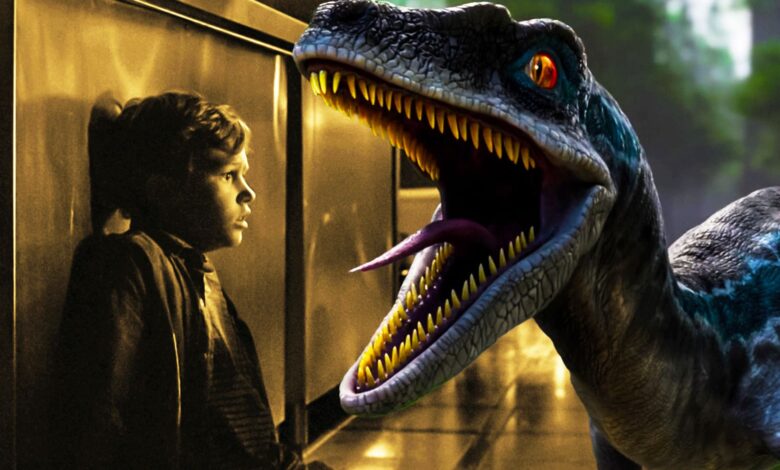 Jurassic World tiene un último tributo a Spielberg Raptor