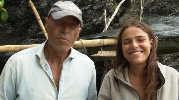 Kiko Matamoros y Marta Peñate en 'Supervivientes' / Telecinco