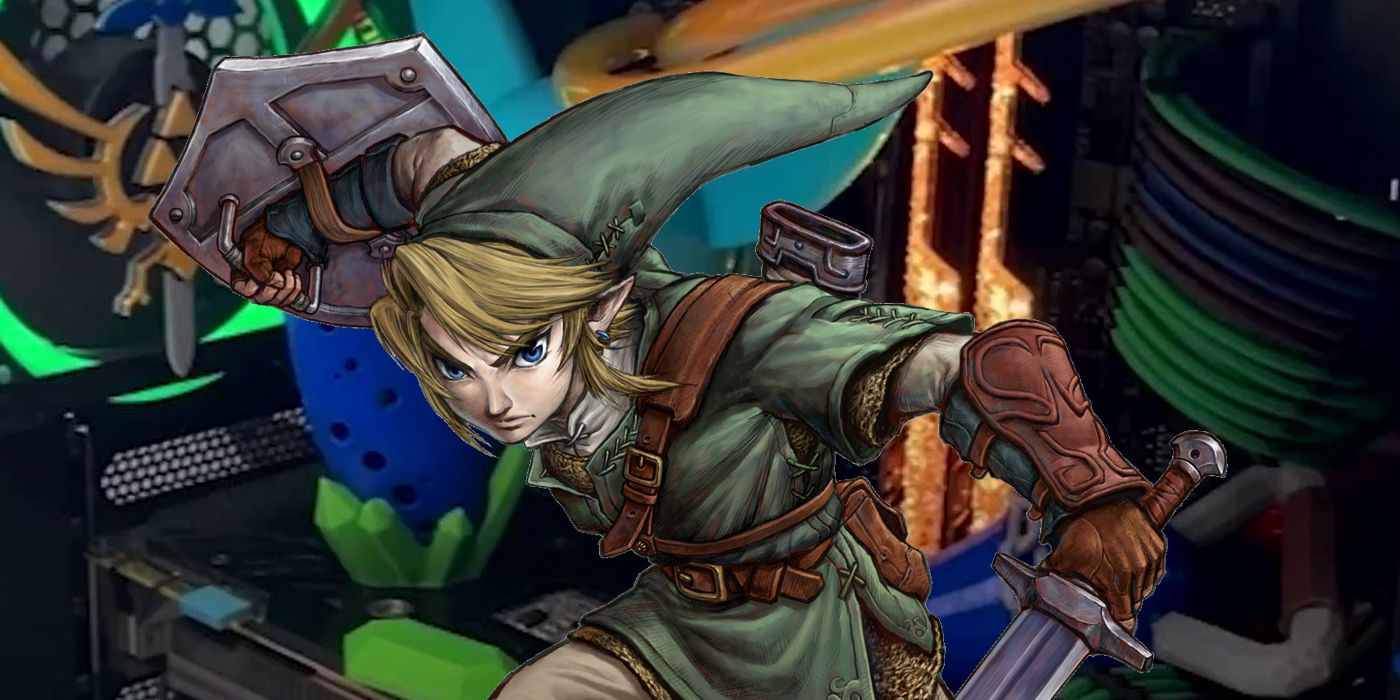 La PC inspirada en Gamer's Legend Of Zelda es una obra de arte