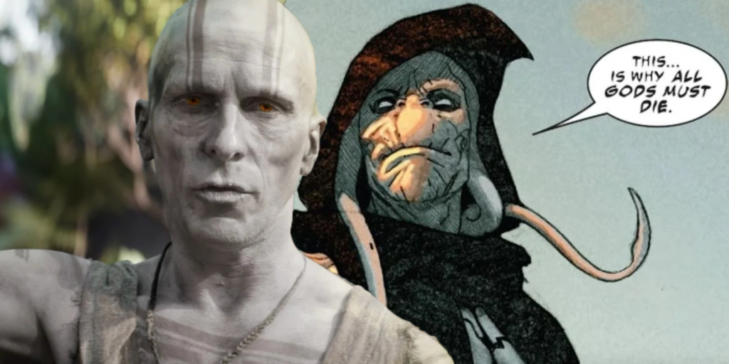 La historia de fondo cómica de Gorr en comparación con la película