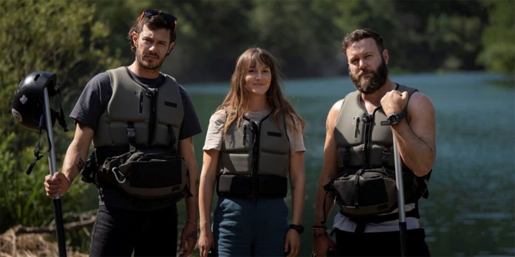 La imagen de River Wild revela a Leighton Meester y Adam Brody en el remake de Streep