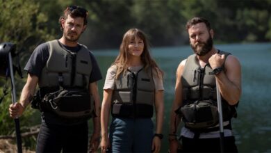 La imagen de River Wild revela a Leighton Meester y Adam Brody en el remake de Streep