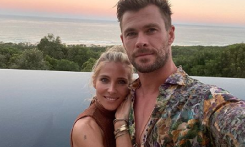 La llamativa foto con la que Chris Hemsworth felicitó a Elsa Pataky por su cumpleaños