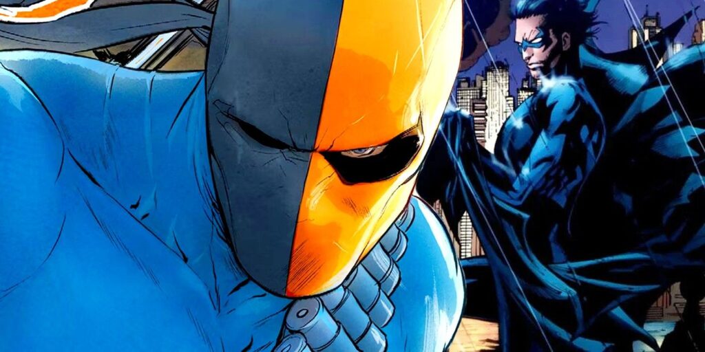 La nueva misión de Deathstroke es la crítica definitiva de Nightwing