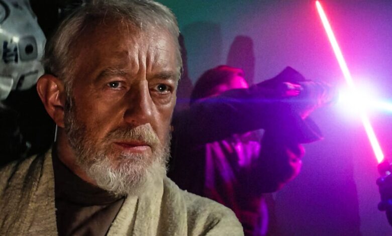 La pelea final de Vader de Obi-Wan finalmente dejó de ignorar a Alec Guinness