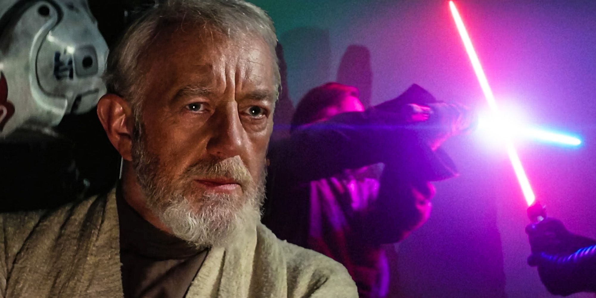 La pelea final de Vader de Obi-Wan finalmente dejó de ignorar a Alec Guinness