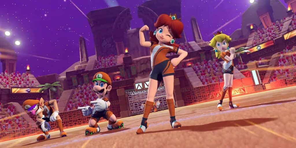 La primera actualización gratuita de Mario Strikers agrega a Daisy un mes demasiado tarde