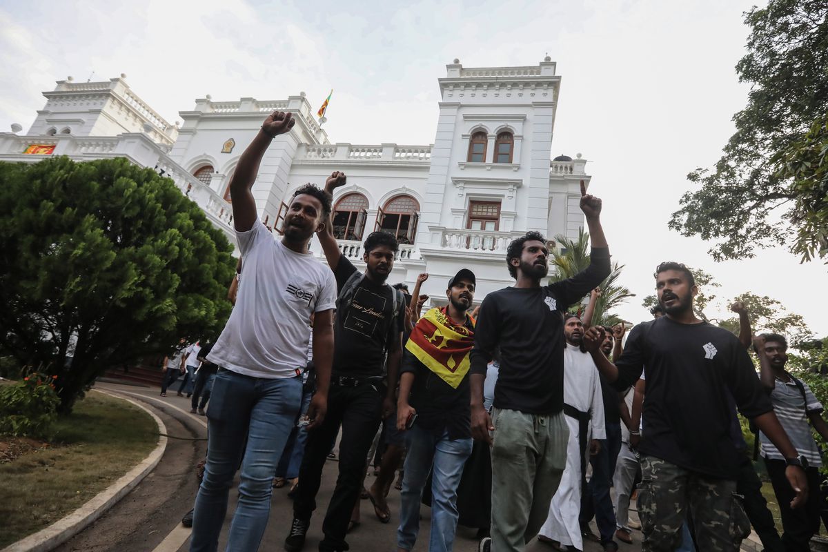 La pugna por el poder se desata en Sri Lanka tras la renuncia del presidente