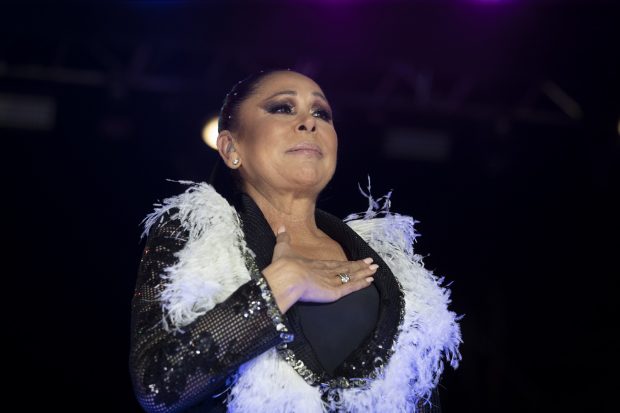 Isabel Pantoja en Plaza de España / Gtres