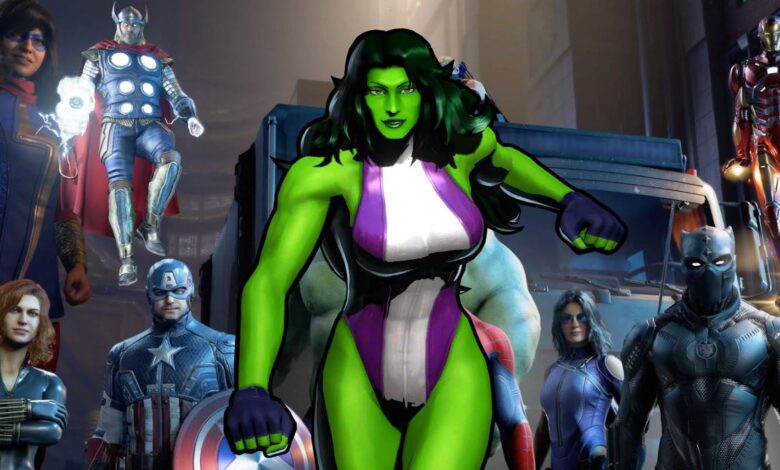 La transmisión de Marvel's Avengers confirma accidentalmente la llegada de She-Hulk