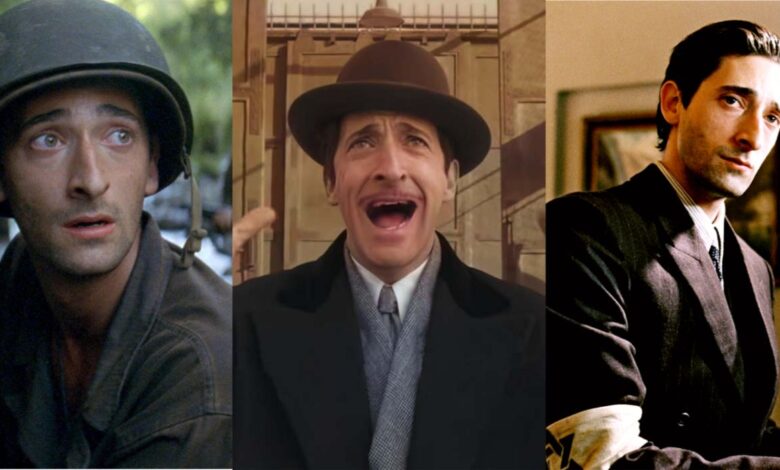 Las 10 mejores películas de Adrien Brody, clasificadas por Rotten Tomatoes