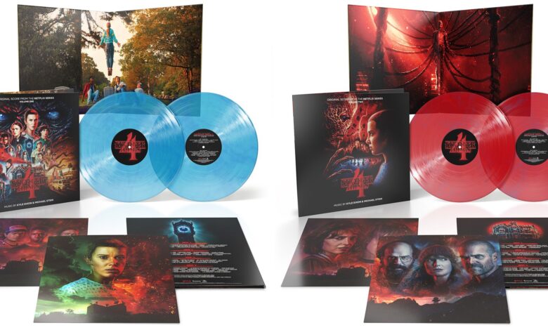 Las ediciones de vinilo de Stranger Things 4 Score cuentan con un arte increíble