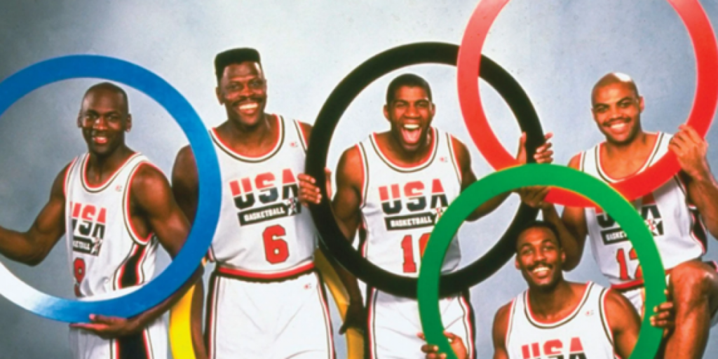 Las estrellas del Dream Team que maravillaron en los Juegos Olímpicos