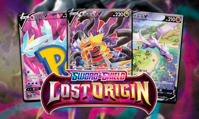 Las filtraciones de JCC Pokémon muestran las cartas nuevas y raras secretas de Lost Origins