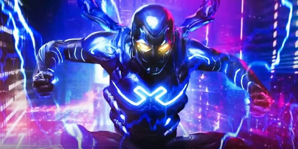 Las fotos del set de Blue Beetle insinúan un cambio importante de los cómics